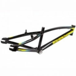 Marque Cadre Staystrong® For Life V2 - Noir/Jaune -Pièces BMX Race Soldes cadre stay strong for life v2 black yellow teal 3
