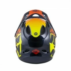 Marque Casque Kenny Down Hill Graphic - ORANGE -Pièces BMX Race Soldes casque down hill graphic orange 2