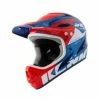 Marque Casque Intégral Kenny® Down Hill - Rouge/Bleu -Pièces BMX Race Soldes casque downhill red blue