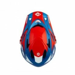 Marque Casque Intégral Kenny® Down Hill - Rouge/Bleu -Pièces BMX Race Soldes casque downhill red blue 2