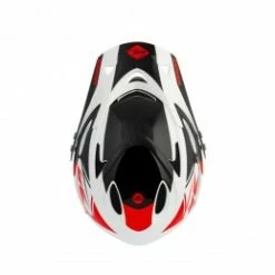 Marque Casque Intégral Kenny® Down Hill - Rouge/Blanc -Pièces BMX Race Soldes casque downhill white red 2