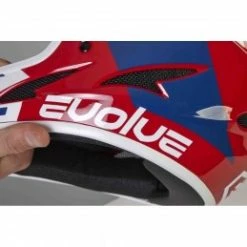Marque Casque Intégral Evolve® Storm Kid (Rouge Ou Noir) -Pièces BMX Race Soldes casque evolve storm 5