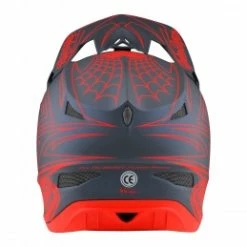 Marque Casque Intégral Troy Lee Design® D3 Fiberlite Spidertripe - Gris/Rouge 8 Marque Casque Intégral Troy Lee Design® D3 Fiberlite Spidertripe - Gris/Rouge -Pièces BMX Race Soldes casque integral troy lee design r d3 fiberlite spidertripe gris rouge 2