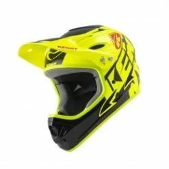 Marque Casque Intégral Kenny® Down Hill KID - NEON YELLOW -Pièces BMX Race Soldes casque kenny down hill neon yellow 1