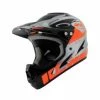 Marque Casque Kenny® Downhill Neon Orange Sylver -Pièces BMX Race Soldes casque kenny downhill neon orange sylver