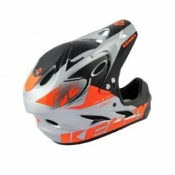 Marque Casque Kenny® Downhill Neon Orange Sylver -Pièces BMX Race Soldes casque kenny downhill neon orange sylver 1 1