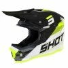 Marque CASQUE SHOT FURIOUS CAMO NEON YELLOW GLOSSY -Pièces BMX Race Soldes casque shot furious camo neon yellow glossy
