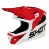 Marque CASQUE SHOT FURIOUS CHASE RED/WHITE GLOSSY -Pièces BMX Race Soldes casque shot furious chase red white glossy