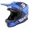 Marque Casque Shot® Furious Draw Blue Matt -Pièces BMX Race Soldes casque shot furious draw blue matt