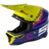 Marque Casque Intégral Shot® Storm KID - Violet/Jaune