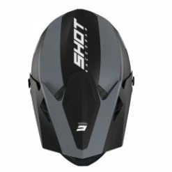 Marque Casque Intégral Shot® Rogue United KID Noir/Gris -Pièces BMX Race Soldes casque shot rogue united black grey matt 5