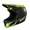 Marque Casque Intégral Shot® Rogue United - Noir/Jaune Fluo -Pièces BMX Race Soldes casque shot rogue united black neon yellow matt