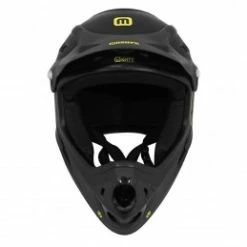 Marque Casque Intégral BMX Gist® Fall - Noir/Jaune -Pièces BMX Race Soldes casque velo bmx integral fall noir deco jaune taille 57 61cm vendu en boite conforme en1078 2