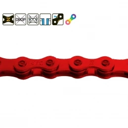 Marque Chaine BMX KMC® Z1 Narrow 3/32" - 96 Maillons (Rouge) 3 Marque Chaine BMX KMC® Z1 Narrow 3/32" - 96 Maillons (Rouge)
