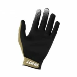Marque Gants BMX Shot® Rogue Revolt - Noir/Or -Pièces BMX Race Soldes gants bmx shot rogue revolt black gold 1