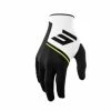 Marque Gants BMX Shot® Rogue Revolt - Noir/Blanc -Pièces BMX Race Soldes gants bmx shot rogue revolt black white