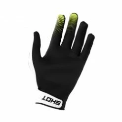 Marque Gants BMX Shot® Rogue Revolt KID - Noir/Blanc -Pièces BMX Race Soldes gants bmx shot rogue revolt kid black white 1