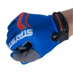 Marque Gants BMX Staystrong® Opposite KID - Rouge/Bleu -Pièces BMX Race Soldes gants bmx staystrong r opposite kid rouge bleu 3