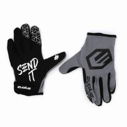Marque Gants BMX Evolve® Send It - Gris/Noir 4 Marque Gants BMX Evolve® Send It - Gris/Noir – Image 2