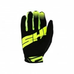 Marque Gants BMX Shot® Rogue Ultralight - Noir/Jaune Fluo -Pièces BMX Race Soldes gants shot bmx rogue ultralight black neon yellow 1