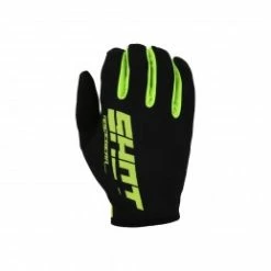 Marque Gants BMX Shot® Rogue Ultralight KID - Noir/Jaune Fluo