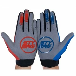 Marque Gants BMX Staystrong® Opposite - Rouge/Bleu 4 Marque Gants BMX Staystrong® Opposite - Rouge/Bleu – Image 2