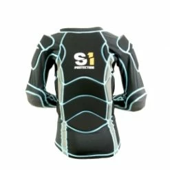 Marque Gilet De Protection S1® Defense Elite 1.0 - Noir/Bleu -Pièces BMX Race Soldes gilet de protection s1 defense elite 1 0 high impact jacket black blue 2