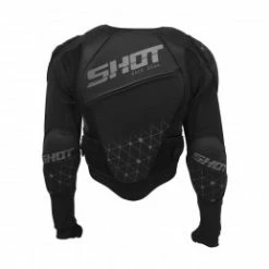 Marque Gilet De Protection Shot® Ultralite - Noir/Gris -Pièces BMX Race Soldes gilet shot ultralite black grey 1