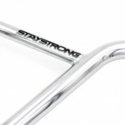 Marque Guidon BMX Staystrong® V-One V2 - Chrome -Pièces BMX Race Soldes guidon bmx staystrong v one v2 chrome bmx freestyle 1