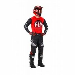 Marque Maillot Fly® Kinetic K220 KID - Rouge/Noir/Blanc 5 Marque Maillot Fly® Kinetic K220 KID - Rouge/Noir/Blanc – Image 3