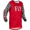 Marque Maillot Fly® Kinetic Wave KID - Rouge/Gris