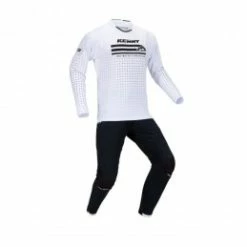 Marque Maillot Kenny® Evo Pro KID - Blanc -Pièces BMX Race Soldes maillot kenny evo pro white 2
