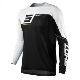 Marque Maillot SHOT® Revolt - Noir/Blanc 3 Marque Maillot SHOT® Revolt - Noir/Blanc