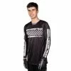 Marque Maillot Staystrong® Checker KID - Noir -Pièces BMX Race Soldes maillot staystrong r checker kid noir