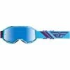 Marque Masque Fly® Zone 2020 - Bleu Clair -Pièces BMX Race Soldes masque fly zone 2020 bleu clair pourpre
