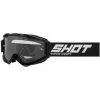Marque Masque Shot® Assault 2.0 Solid - Noir Brillant -Pièces BMX Race Soldes masque shot assault noir