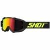 Marque Masque Shot Iris Black/ Neon Yellow Matt -Pièces BMX Race Soldes masque shot iris black neon yellow matt