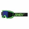 Marque Masque Shot® Iris - Vert/Noir -Pièces BMX Race Soldes masque shot iris neon green matt