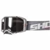 Marque Masque Shot® Lite - Gris/Blanc -Pièces BMX Race Soldes masque shot lite grey white matt