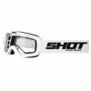 Marque Masque Shot® Rocket KID -Blanc 1 Marque Masque Shot® Rocket KID -Blanc -Pièces BMX Race Soldes masque shot r rocket kid blanc