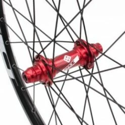 Marque Roues BMX Pride® Control Exp Disc 28H (La Paire) - Red -Pièces BMX Race Soldes paire de roues pride control exp disc 28h red 3