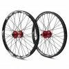 Marque Roues BMX Pride® Control Pro 36H (La Paire)- Red -Pièces BMX Race Soldes paire de roues pride control pro 36h red