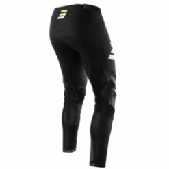 Marque Pantalon SHOT® Rogue Revolt - Noir/Jaune -Pièces BMX Race Soldes pantalon shot rogue revolt jaune adulte 1