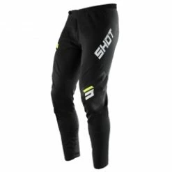 Marque Pantalon SHOT® Rogue Revolt - Noir/Jaune -Pièces BMX Race Soldes pantalon shot rogue revolt jaune adulte 2