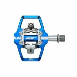 Marque Pédales De BMX HT® Aluminium - Bleu