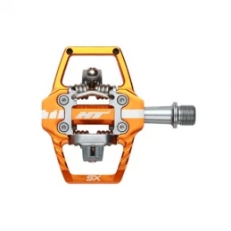 Marque Pédales De BMX HT® Aluminium - Orange 3 Marque Pédales De BMX HT® Aluminium - Orange