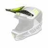 Marque Visière Shot Furious Draw Grey Neon Yellow Glossy -Pièces BMX Race Soldes visiere shot furious draw grey neon yellow glossy